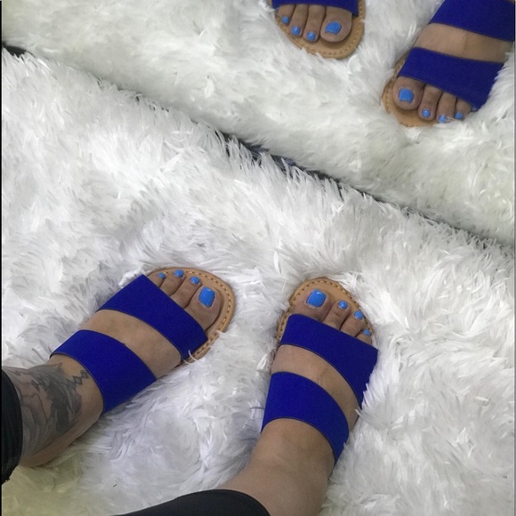 Boozy blue sandals - Picture 5 of 5